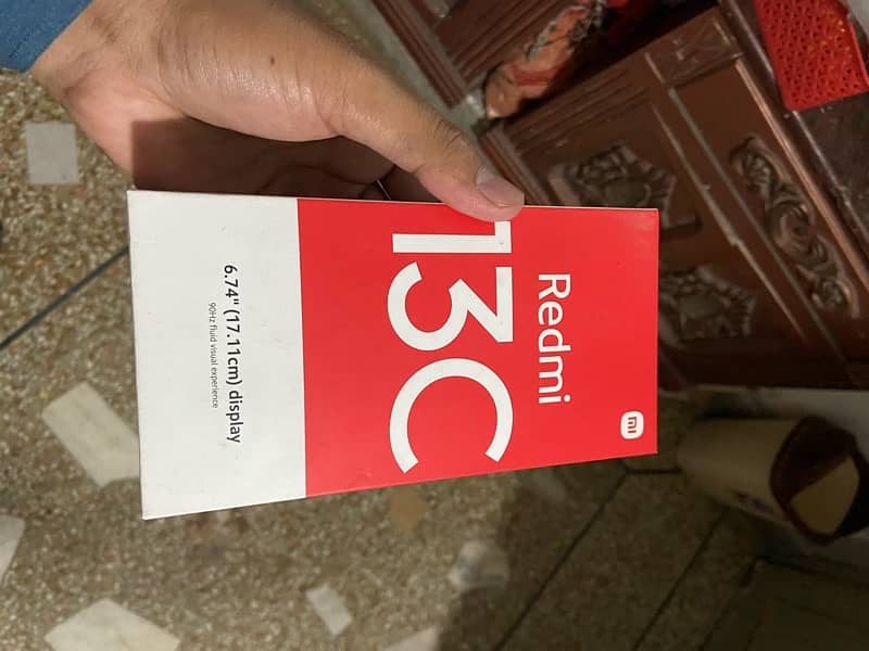 Redmi 13c 6/128 with box read add 4