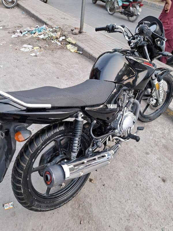 ybr 125 all ok lush condition 2020 model punjab number 3