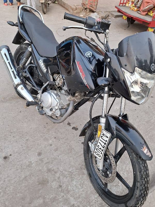 ybr 125 all ok lush condition 2020 model punjab number 9