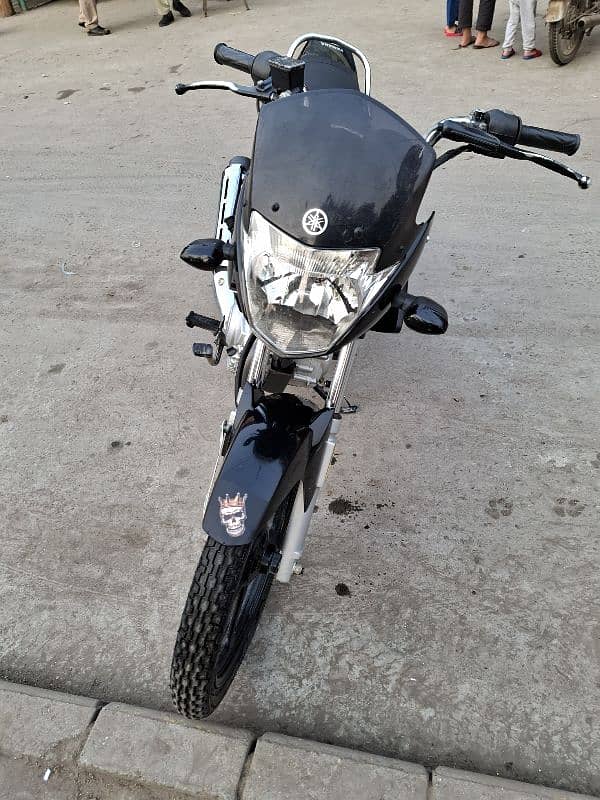 ybr 125 all ok lush condition 2020 model punjab number 10