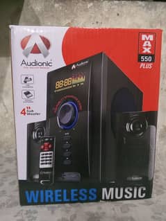 brand new audionics 550 USB bluetooth memory card