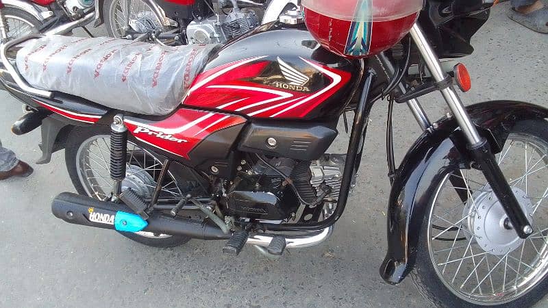 Prider Bike Black Honda Almost 22 Model 100CC Pridor 5