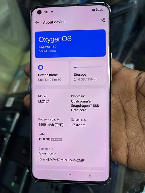 OnePlus 9 Pro New Fresh Kit 10/10 8/128 and 12/256  both available 1