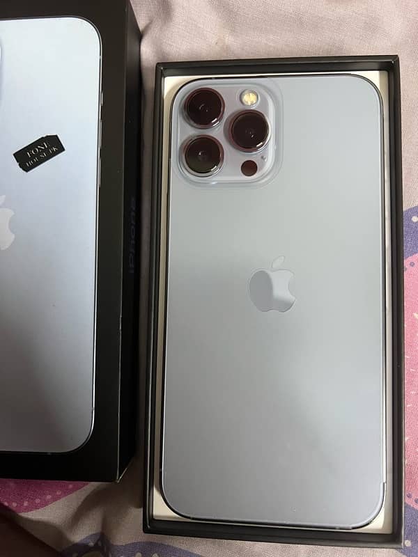 iphone 13 pro max 256gb pta approved with box 2