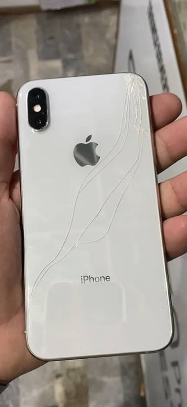 iPhone XS 256GB White Silver Dual sim Pta Approved 1