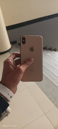 Iphone XS max PTA Block 64GB 80 health 10/10 condition full okay