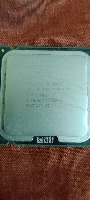 Intel core 2 duo processor used for 3 weeks 0