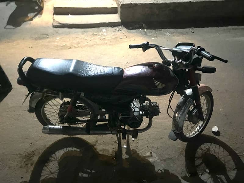 Honda CD 70 bike 2021 model in normal price !! 1