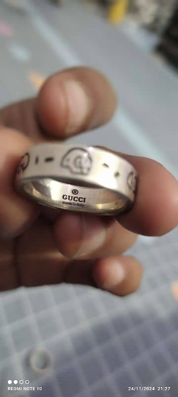 Gucci silver rings 0