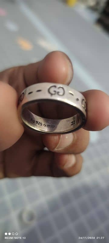 Gucci silver rings 1