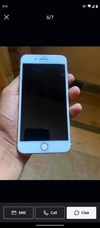 Iphone 7 plus PTA approved gb 128 all okk set ha . numb 03142794397 5