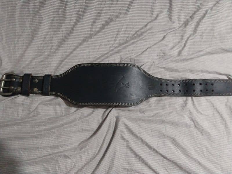 Leather Gym belt 1