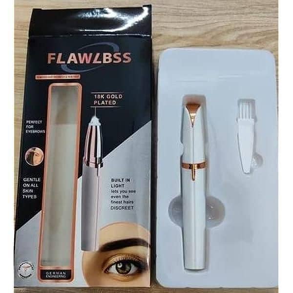 Rechargeable flawless electric eyebrow trimmer 4