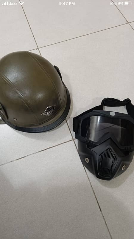 original leather Helmet! 0