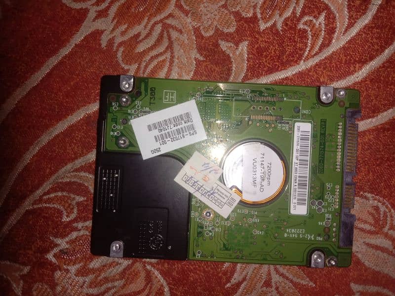 WD hard drive 100%health 250 gb 1