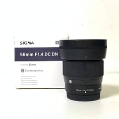 Sigma 56mm F/1.4 Lens for Sony e mount (HnB Digital)