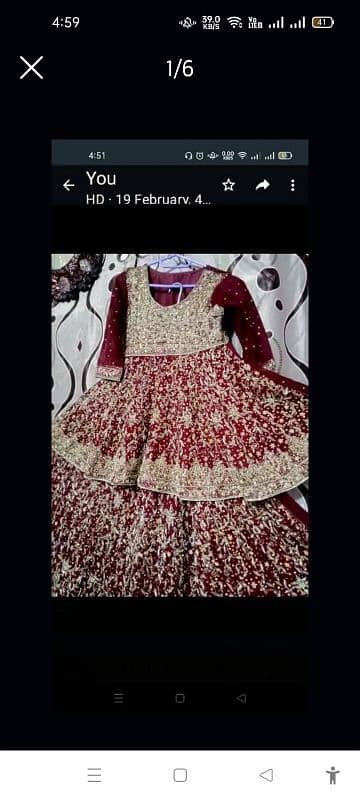 bridal lehnga for sale 3