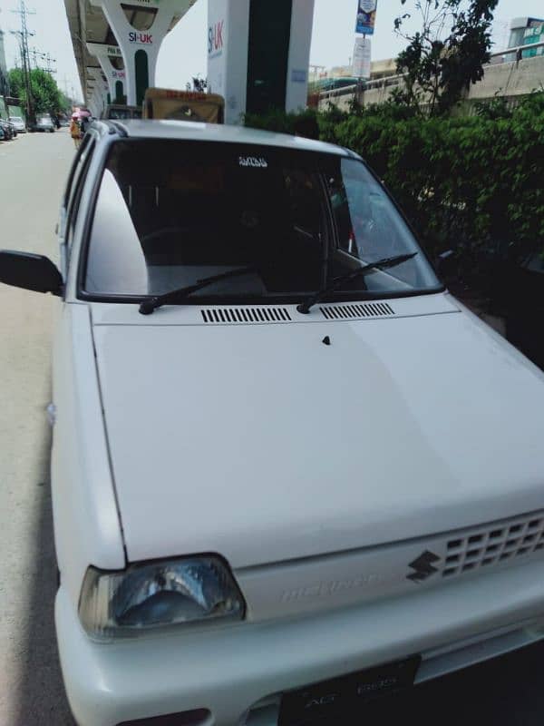 Suzuki Mehran VX 2013 white 1