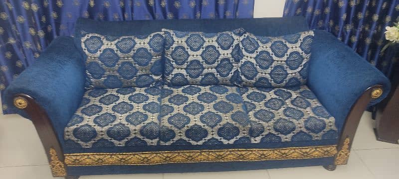 6 Seater Sofa Set with Center table 1