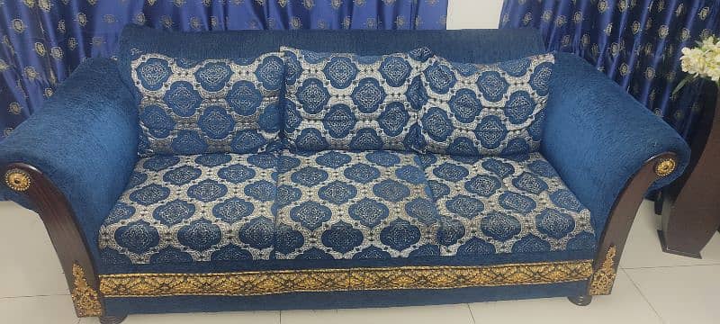 6 Seater Sofa Set with Center table 2