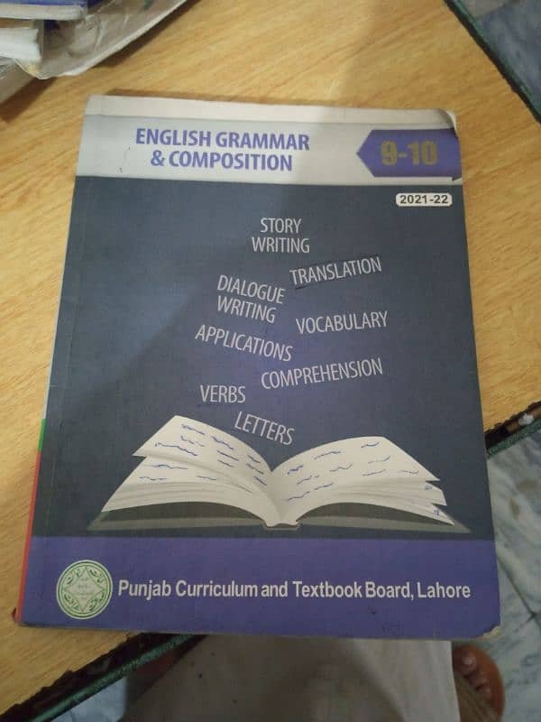 10 Class Books Math,Physics,islamiyat,pak study,English 1