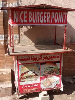 Burger Counter For Sale* 50000