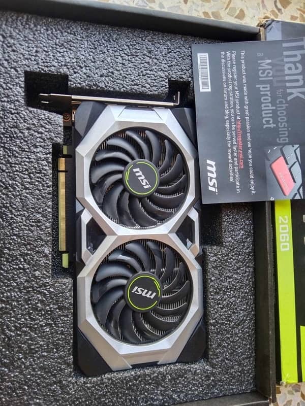 MSI Ventus 2060 - 6GB 4