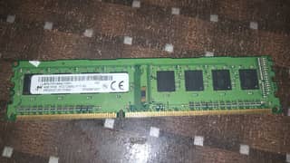 4gb ram ddr3 1600mhz