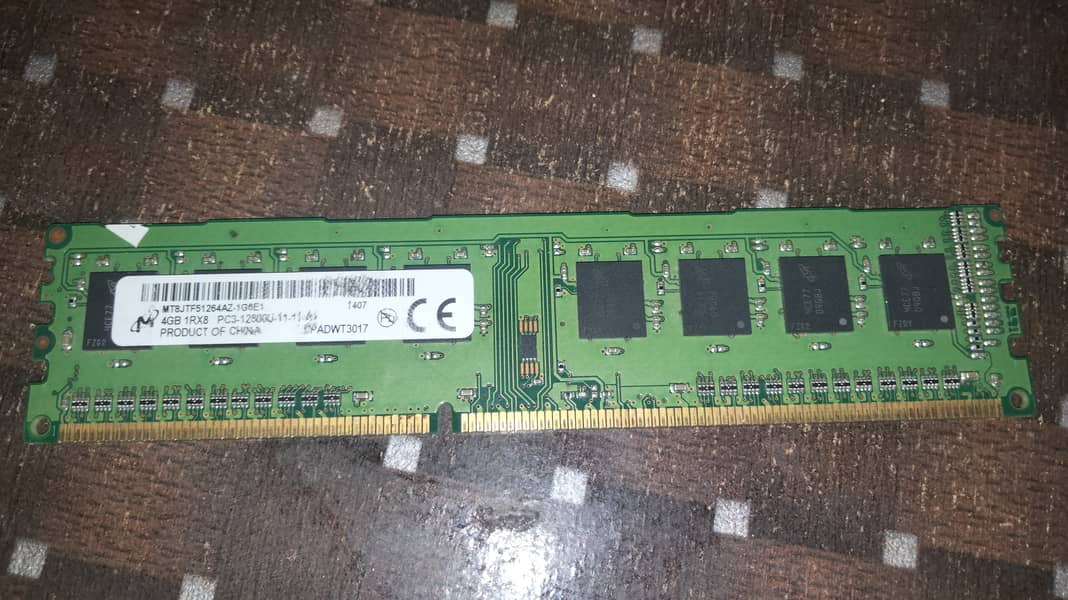 4gb ram ddr3 1600mhz 0