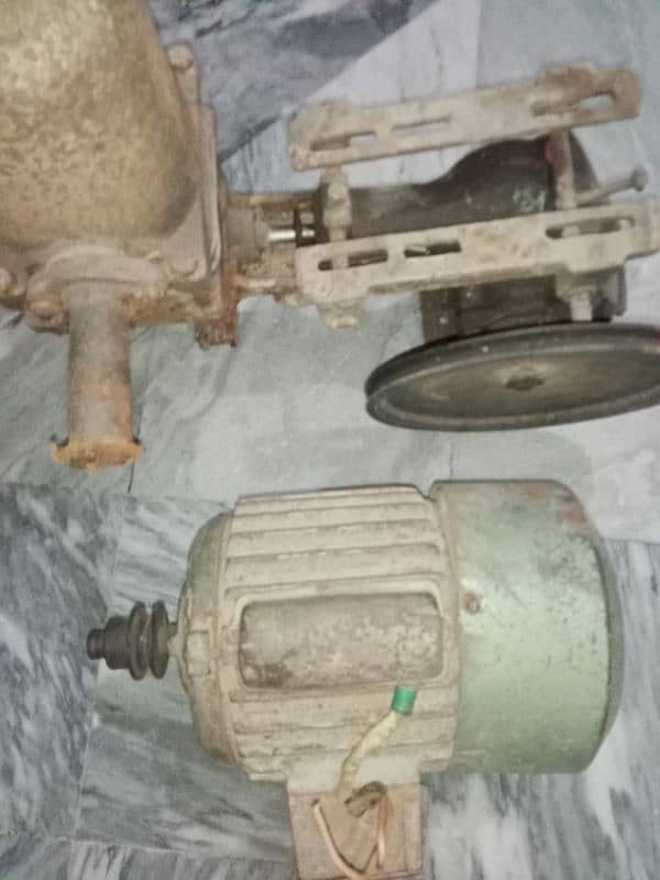 Water pump and motor 1