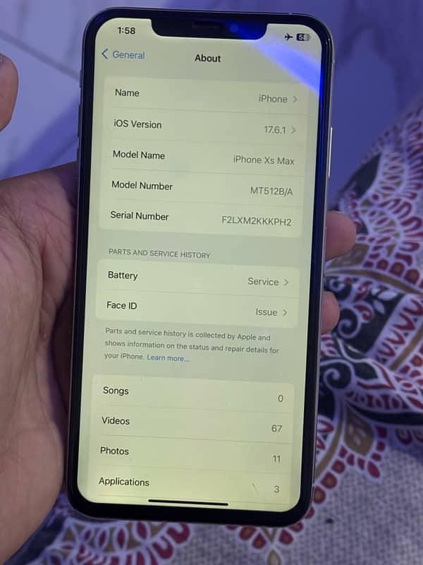 iphone xs max non pta 4