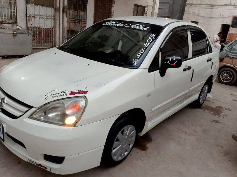 Suzuki Liana 2007 Almost Original Condition White Color Urgent sale 15