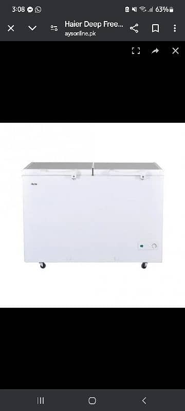 Heir deep freezer invoter HDF 385 0