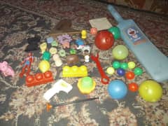 all toys for low price bat , blocks ,balls etc