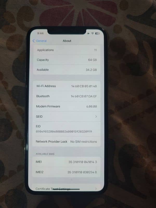 Iphone XS max 10/9 Factory Unlocked all oky mobile 3