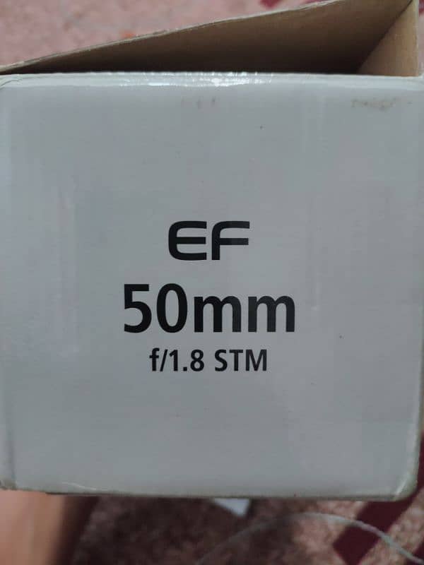 Canon 50mm 1.8f STM For Canon 2