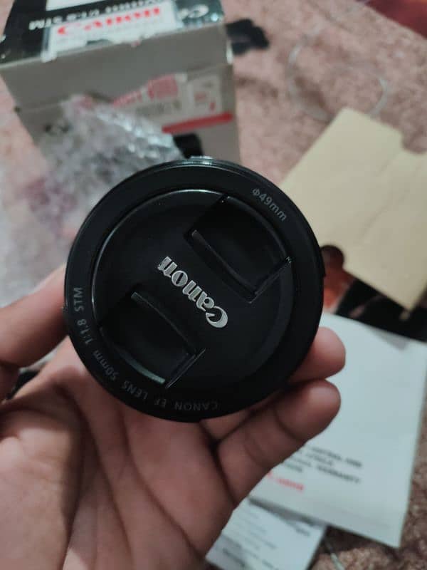 Canon 50mm 1.8f STM For Canon 6