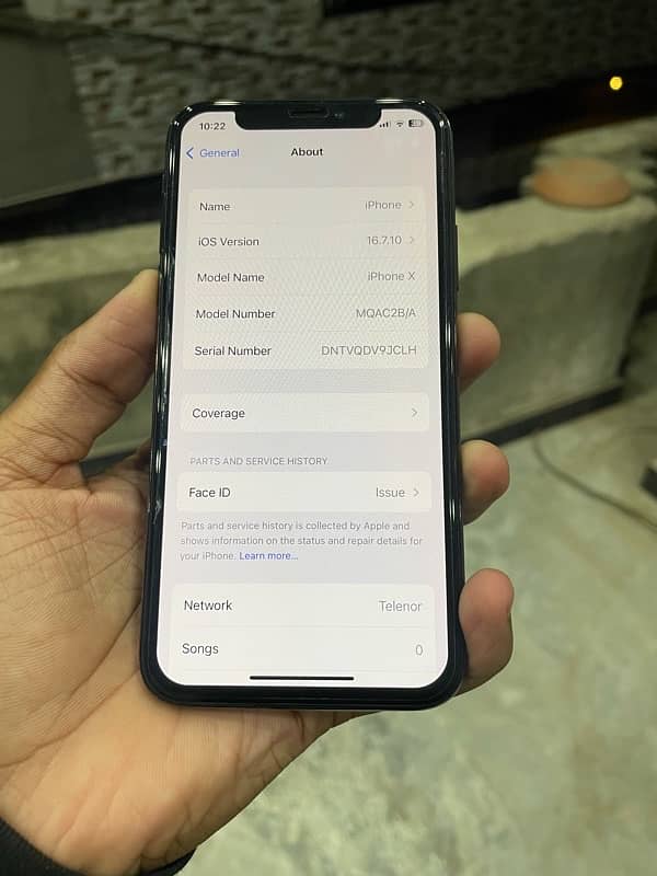 iPhone X 64 Gb PTA Approved 1