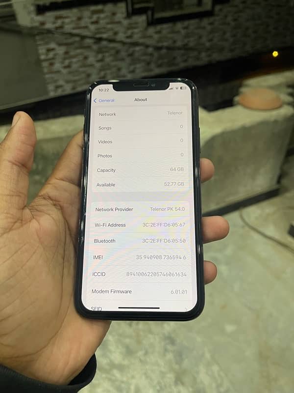 iPhone X 64 Gb PTA Approved 2