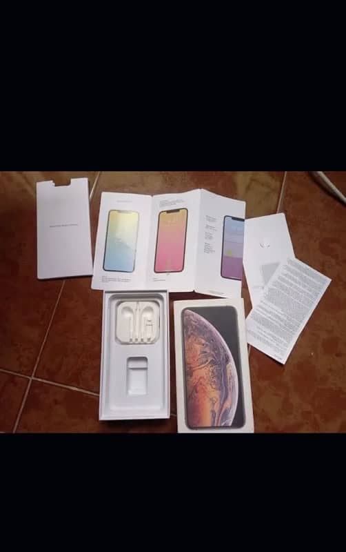 iphone xs max box 0