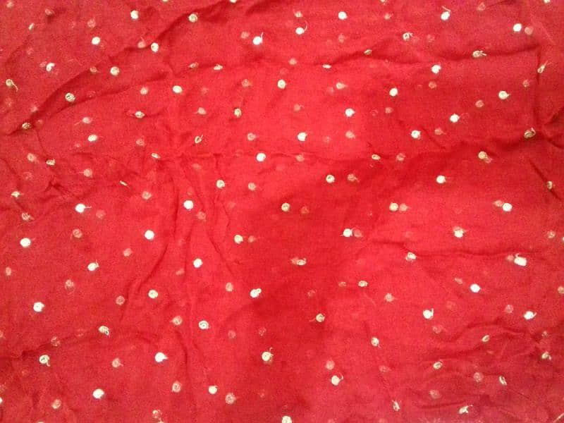 Red 3psc silk dress 4