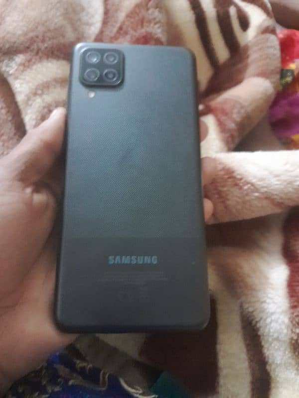 samsung A12 no open  with box 4/64 memories price mostly final 8