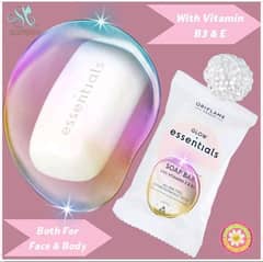 Glow Essentials Soap Bar with Vitamins E & B3