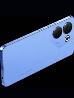 tecno camon 20 pro blue leather