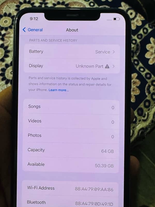 Iphone 11 pro max 64gb 7