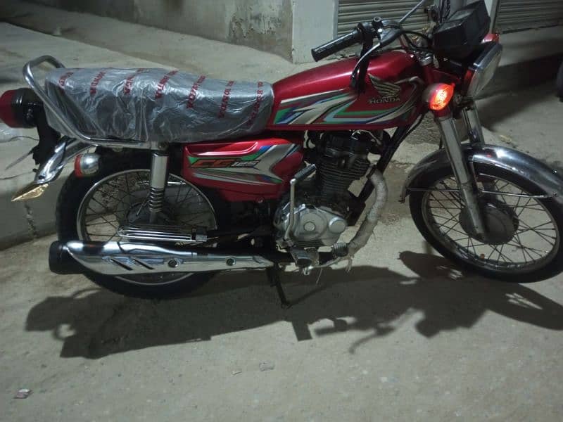 honda CG 125 model 2019 karachi number 3