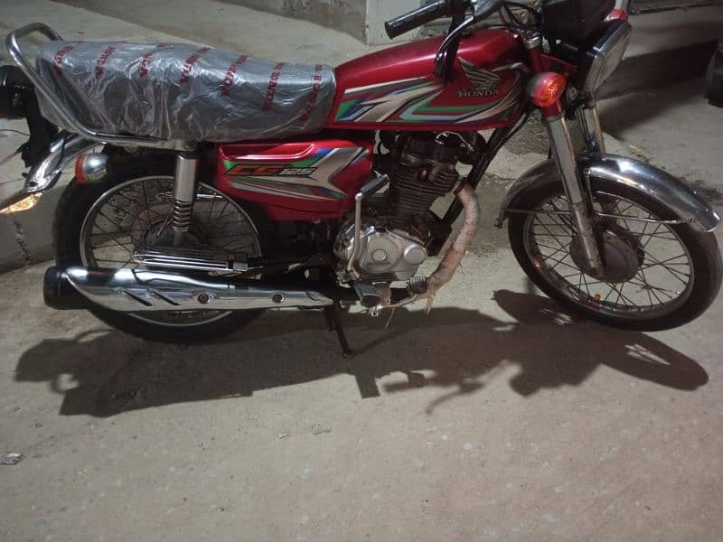 honda CG 125 model 2019 karachi number 4