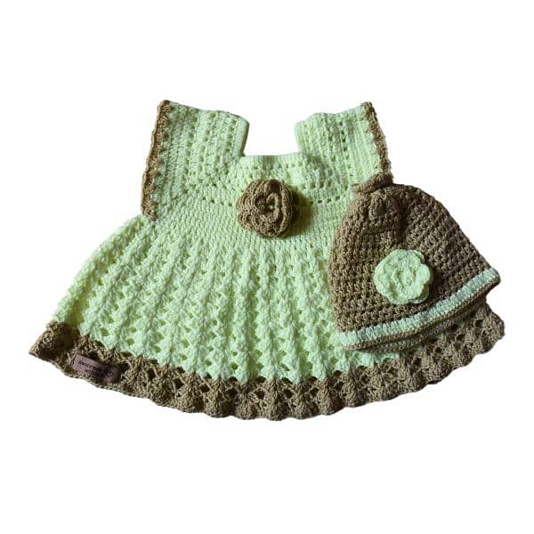 crochet frock for baby girl 0