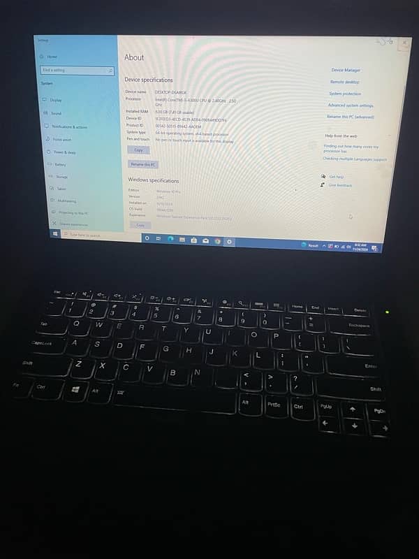 lenovo thinkpad x1 carbon core i5 6 gen 8/128 0