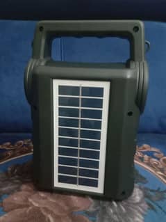 Blutooth Solar charging speaker. 03094768189